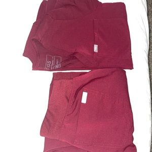 Lightly Used Fig Scrub Set